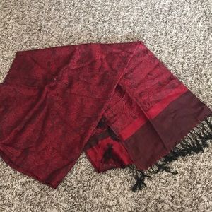 Red and Black scarf